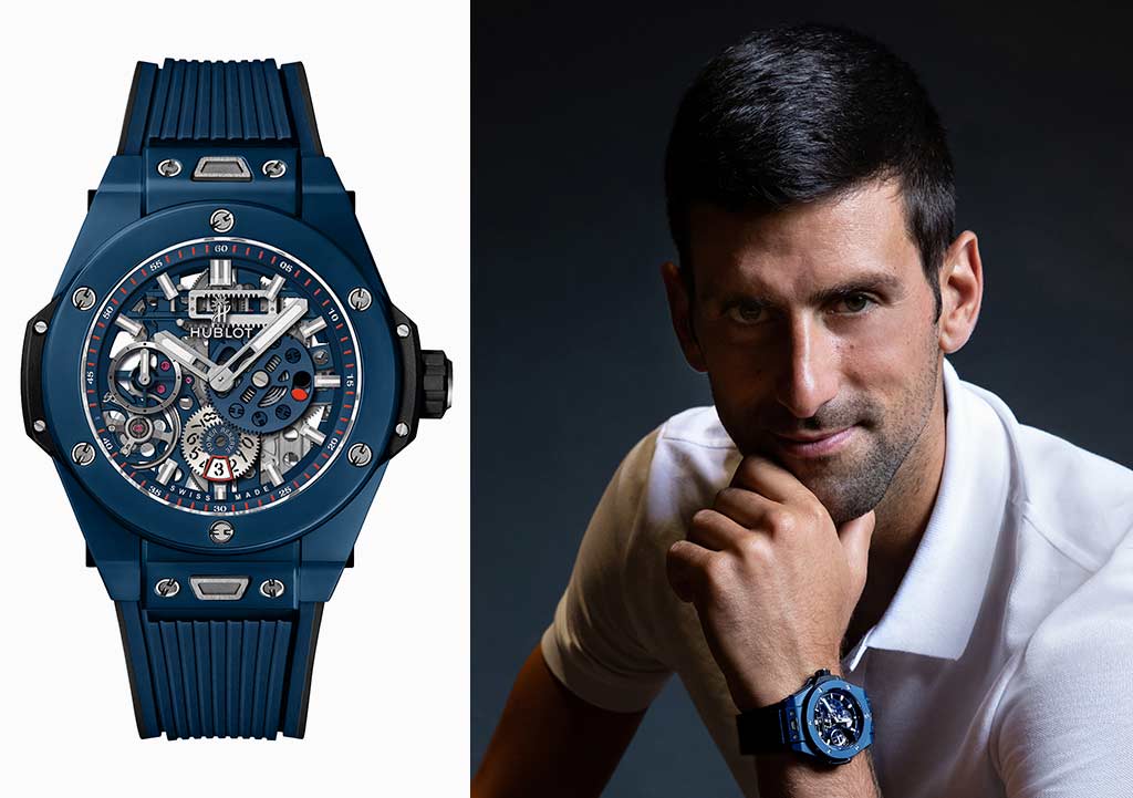 El reloj de Carlos Alcaraz y el de los mejores tenistas del mundo.