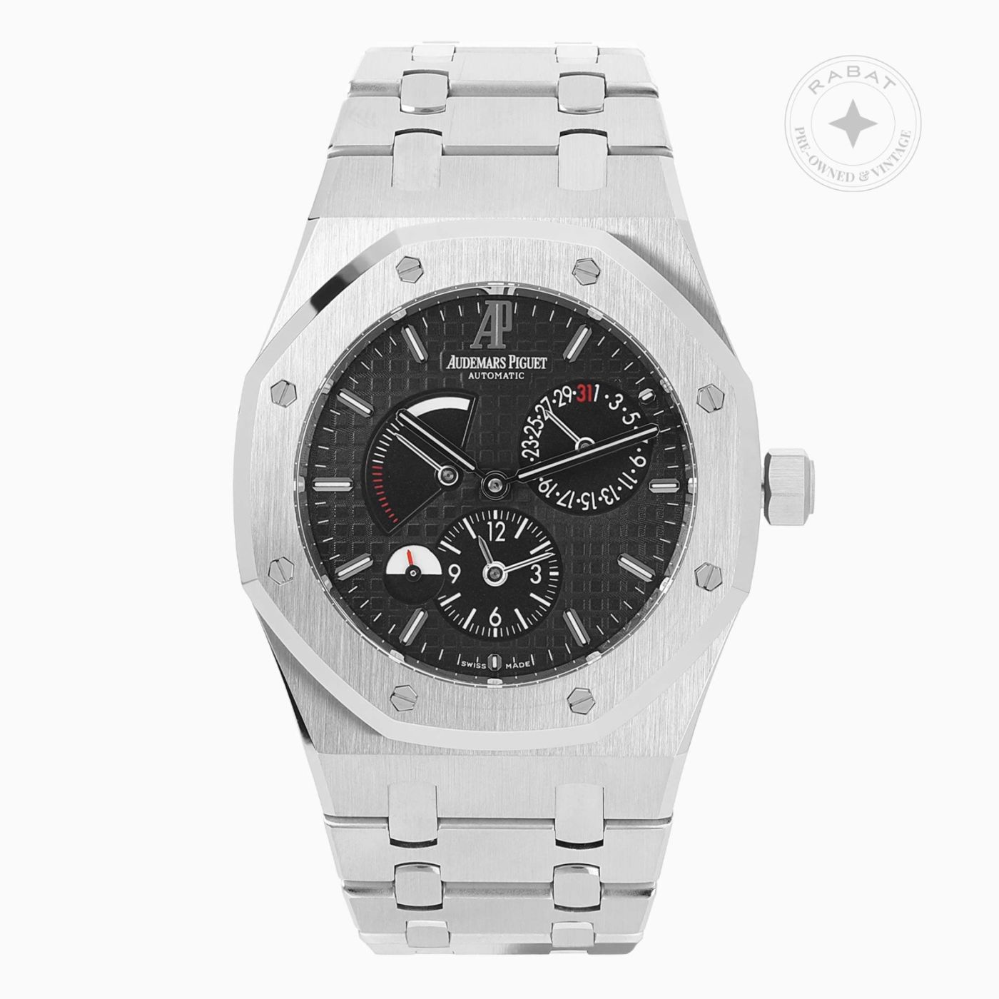 RABAT Pre Owned Audemars Piguet Royal Oak Dual Time watch Ref