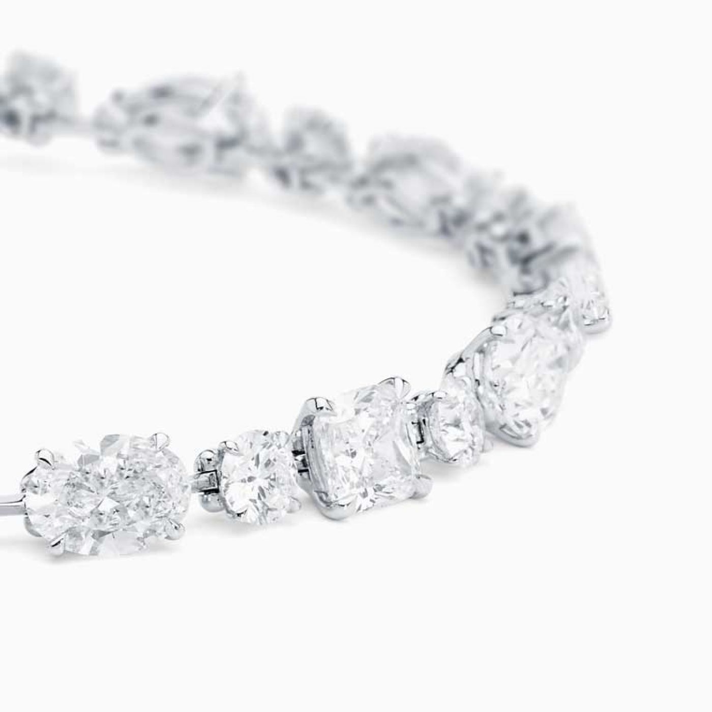 Pulsera riviere de oro blanco con diamantes colección RABAT  DIAMONDS|Joyería RABAT|P524800262