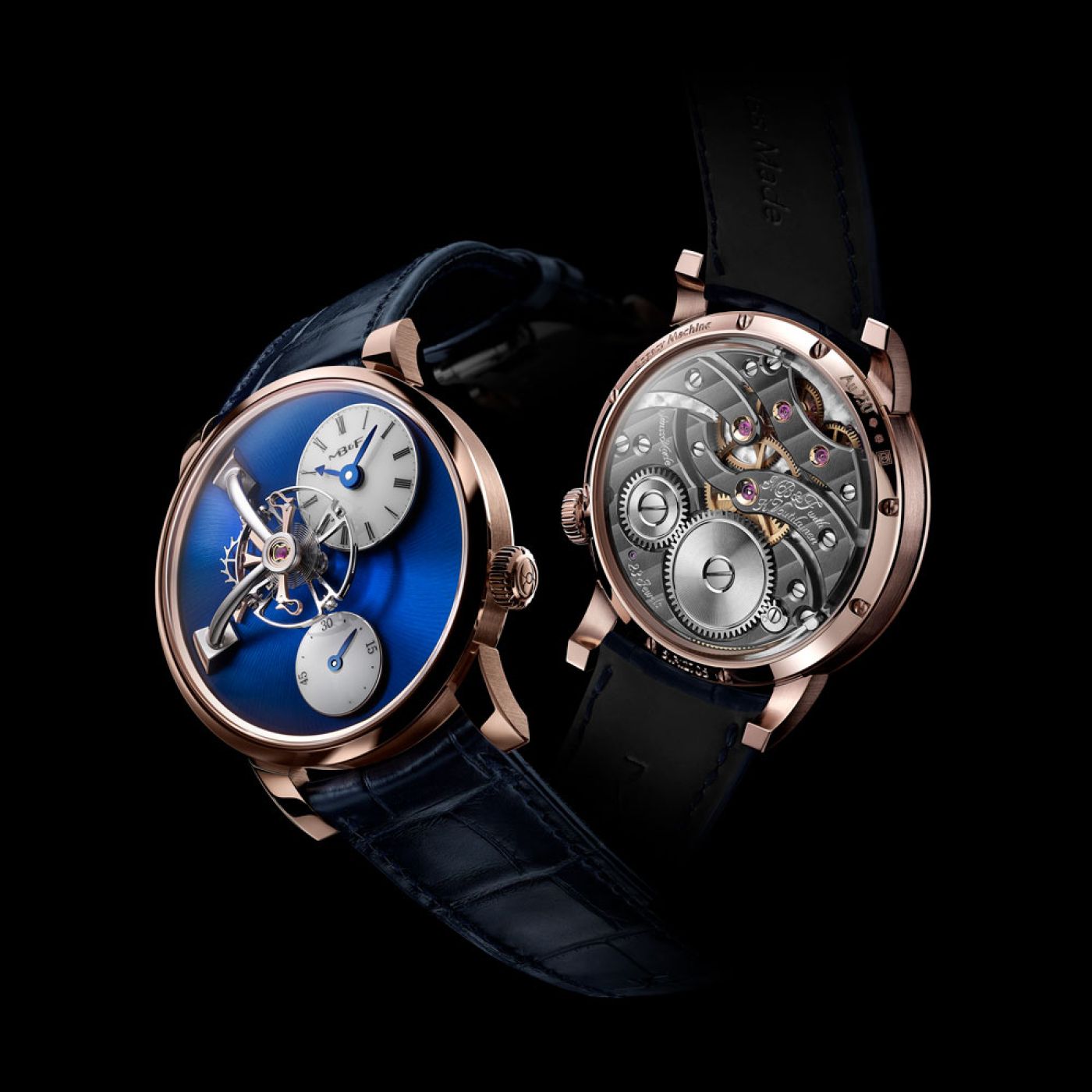 MB&F LM101 Steel Blue