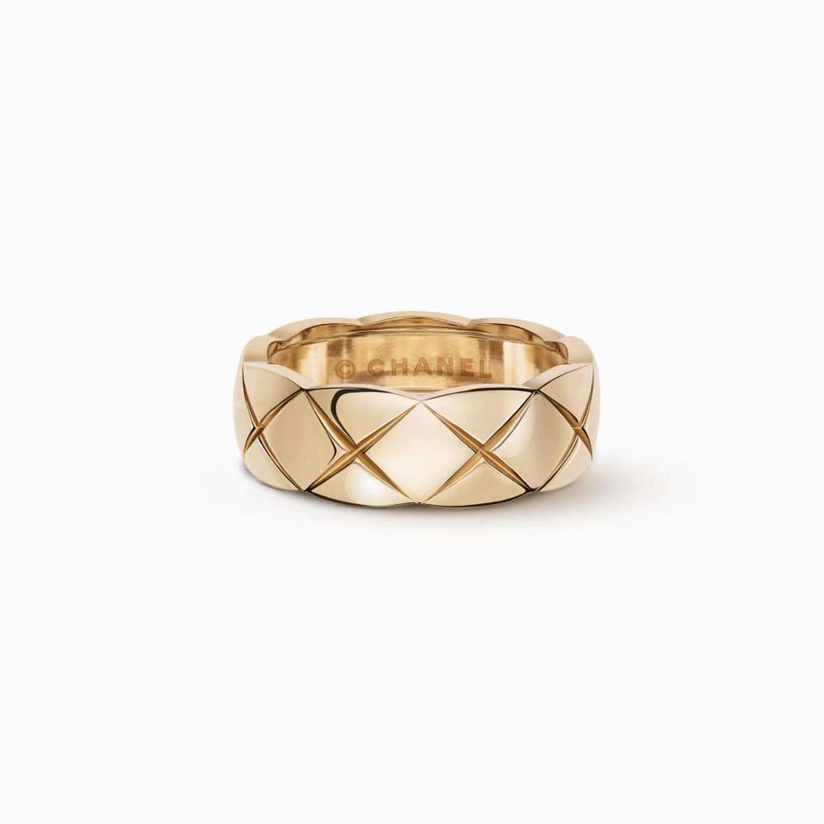 Ring CHANEL Coco Crush beige gold 