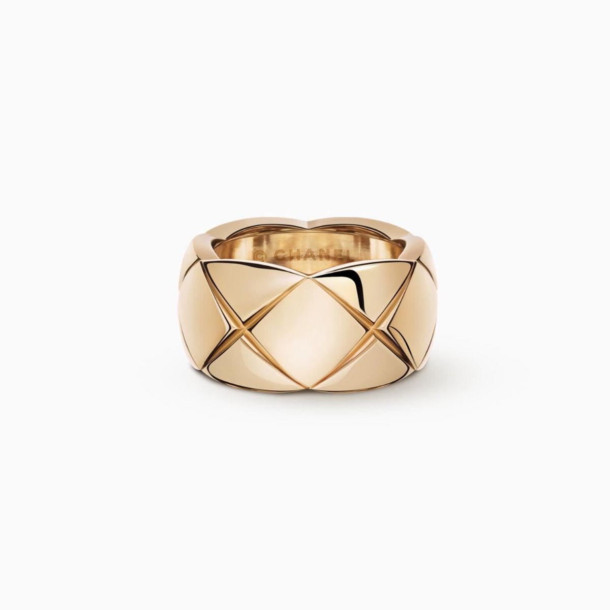 Ring CHANEL Coco Crush M beige gold 