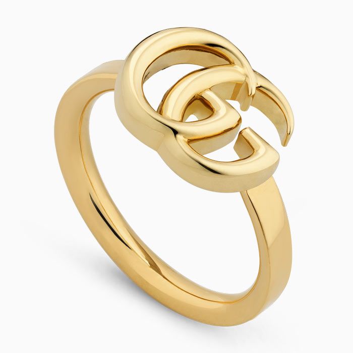 Gucci ring in yellow gold