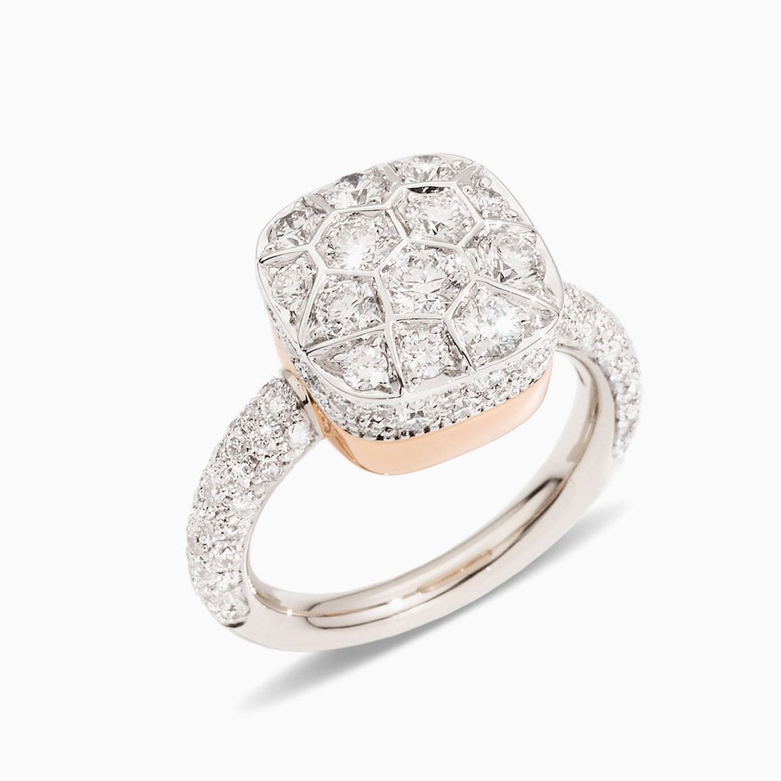 Pomellato Ring with Diamonds 