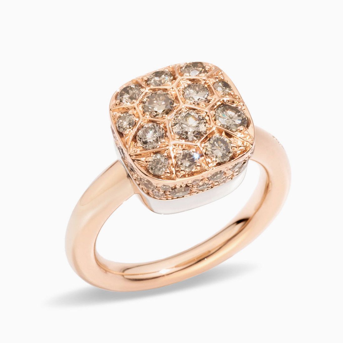 Pomellato Ring with Diamonds 