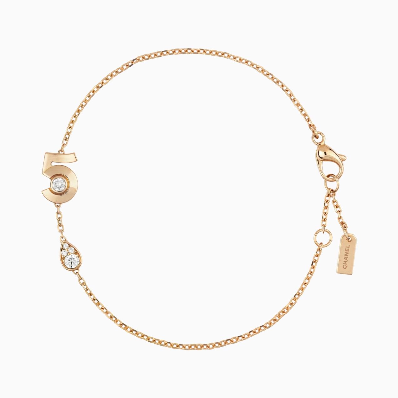 Bracelet CHANEL Extrait Nº5 rose gold