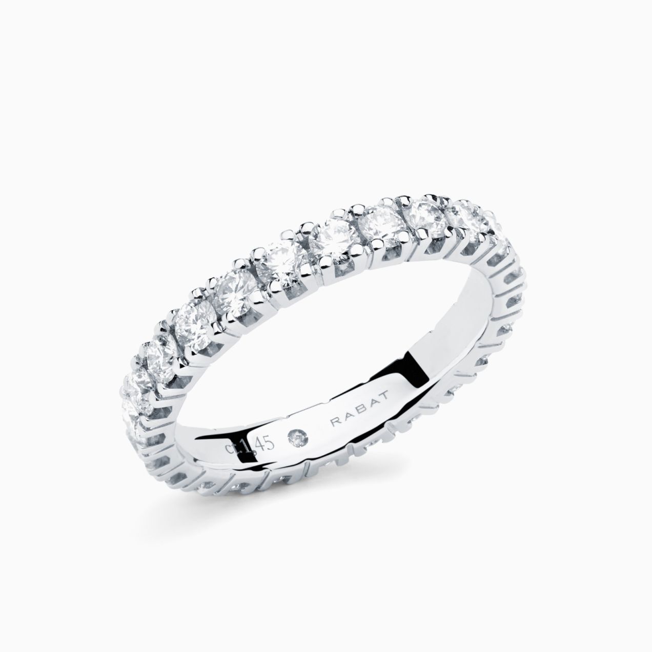 Engagement ring with diamonds RABAT Poetic