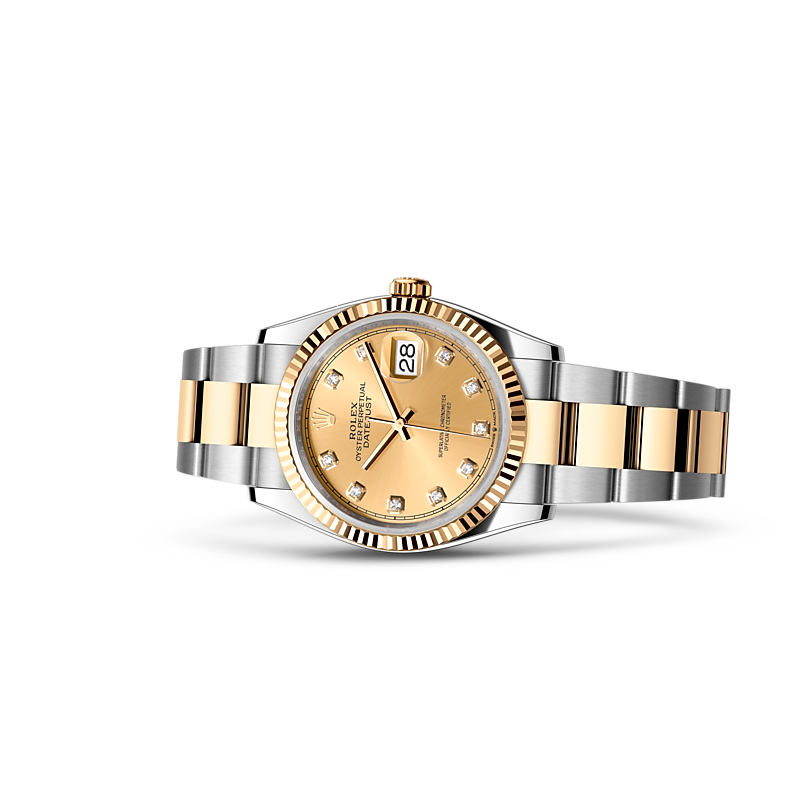 Rolex Datejust in Oystersteel and gold, M126233-0018 | RABAT Jewellery