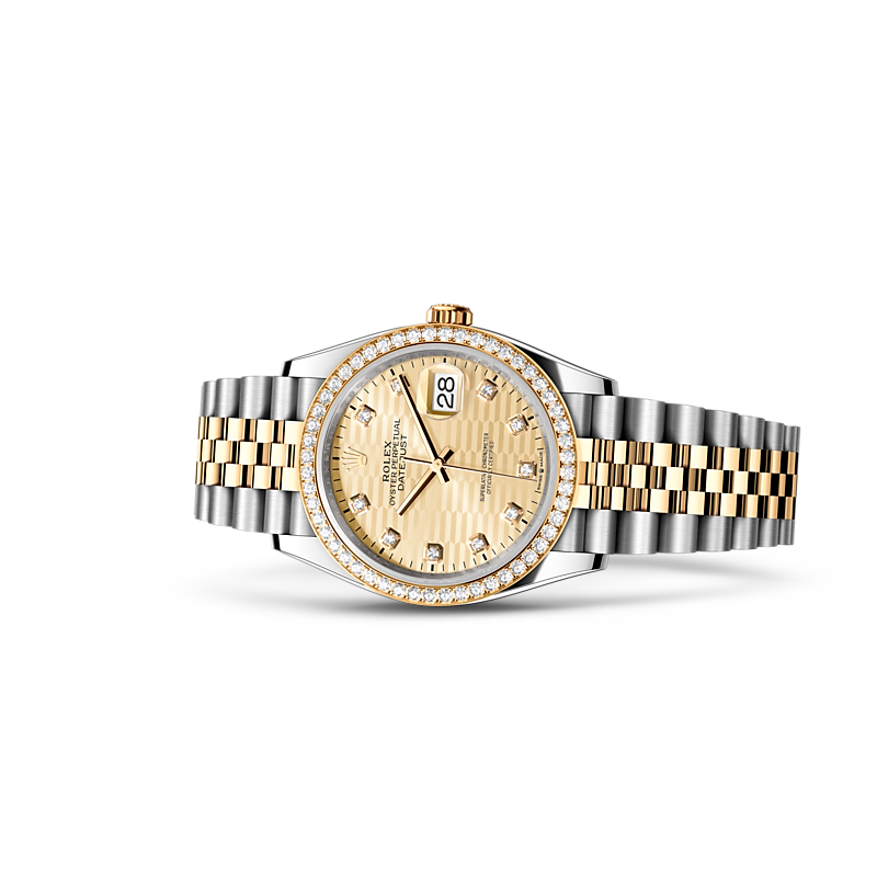 Rolex Datejust in Oystersteel and gold, M126283RBR-0031 | RABAT Jewellery
