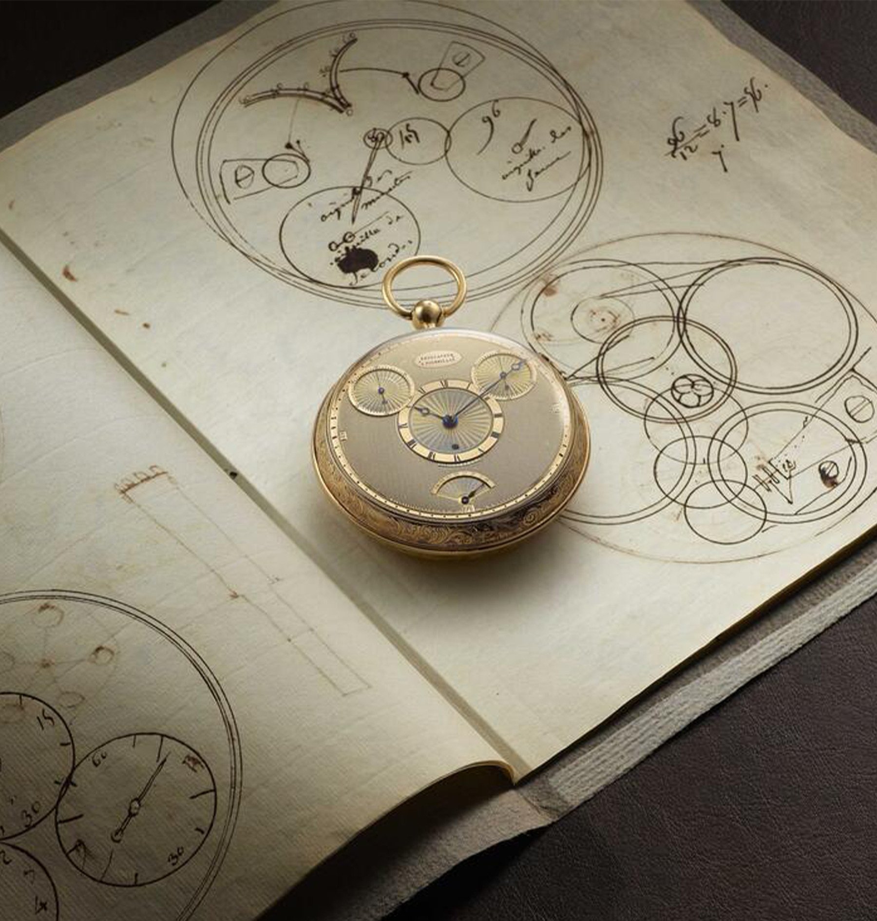 Imágenes históricas de relojes Breguet